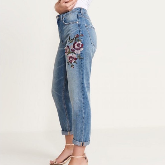 Dynamite Denim - Embroidered Denim Jeans